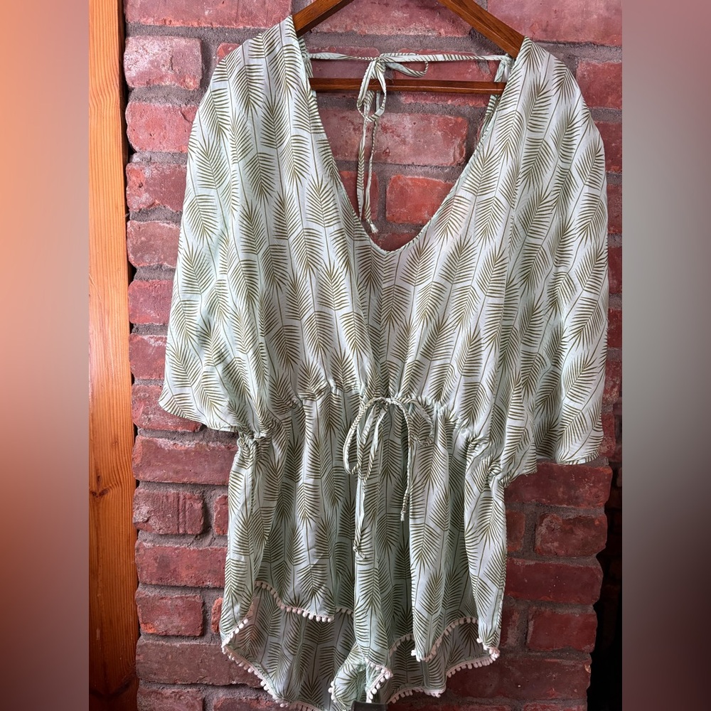 Francesca’s Beach Cover-Up Romper